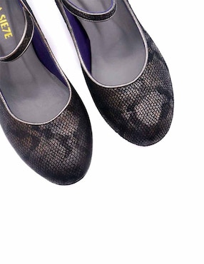 Zapatilla de piel Altura Siete
