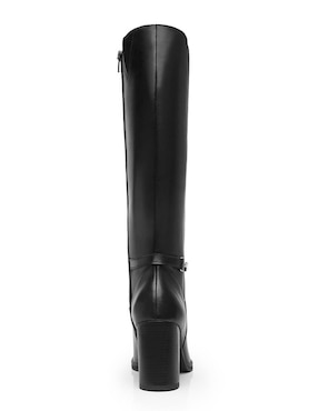Bota abajo de la rodilla Flexi de piel para mujer