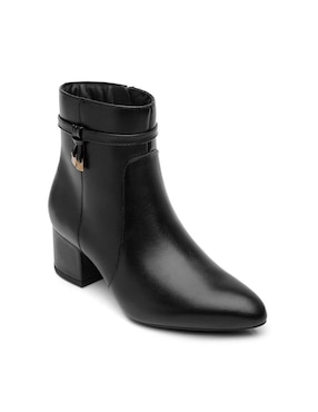 Bota arriba del tobillo Flexi de piel para mujer
