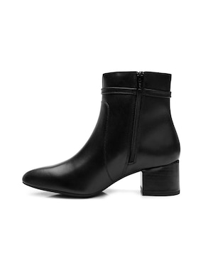 Bota arriba del tobillo Flexi de piel para mujer