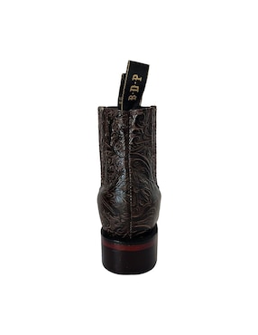 Botín arriba del tobillo Bdp Botas De Pedro de piel bovino para mujer