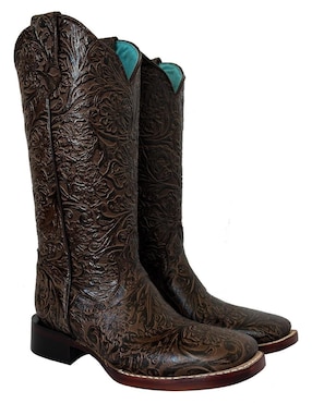 Bota cowboy media pierna Bdp Botas De Pedro de piel para mujer