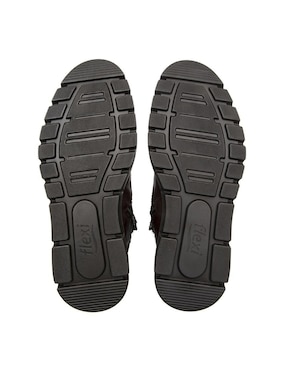 Bota arriba del tobillo Flexi de piel para mujer