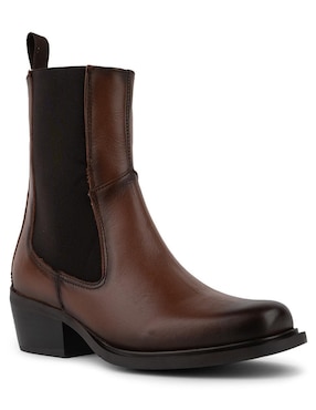 Bota chelsea arriba del tobillo Hamilton Footwear sophia cognac de piel para mujer
