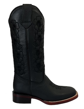 Bota cowboy media pierna Bdp Botas De Pedro de piel para mujer