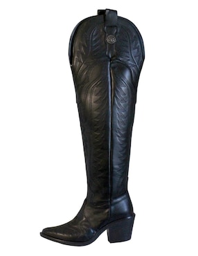 Bota cowboy arriba de la rodilla Kuali Shoes para mujer