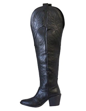 Bota cowboy arriba de la rodilla Kuali Shoes para mujer