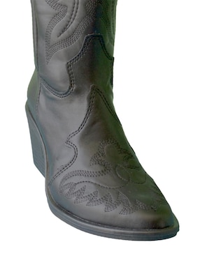 Bota cowboy arriba de la rodilla Kuali Shoes para mujer
