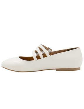 Zapato Mary Jane Unica de charol para mujer