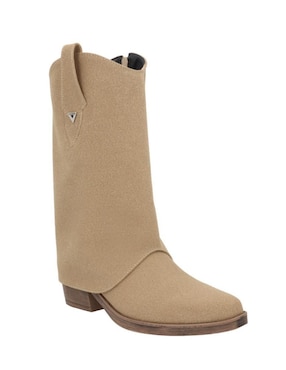 Bota cowboy arriba del tobillo Platonia Oklahoma de piel para mujer
