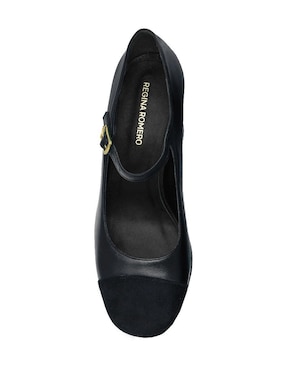 Zapatilla de piel Regina Romero