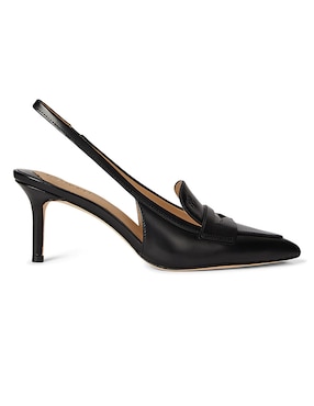 Zapatilla de piel Lauren Ralph Lauren