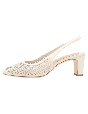 Zapatilla de piel Lauren Ralph Lauren