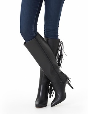 Bota abajo de la rodilla Kuali Shoes para mujer