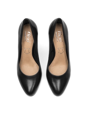 Zapatilla de piel Flexi