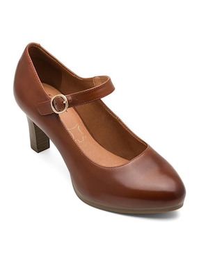 Zapatilla de piel Flexi
