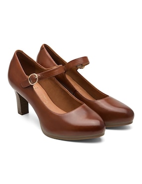 Zapatilla de piel Flexi
