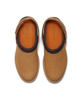 Zueco timberland premium de piel para mujer