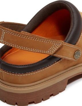 Zueco timberland premium de piel para mujer