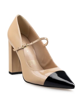 Zapatilla de piel Davenia