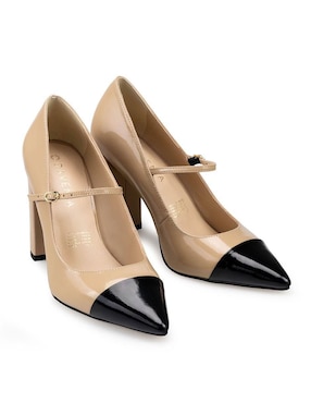 Zapatilla de piel Davenia