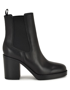 Botín arriba del tobillo Nine West de piel para mujer