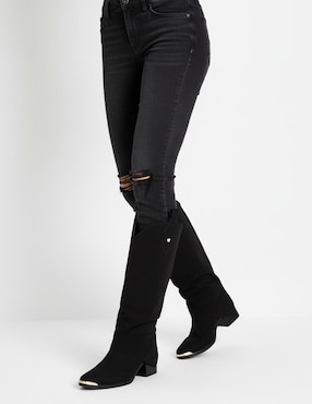 Bota abajo de la rodilla Kuali Shoes para mujer