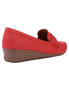 Mocasín Country Lane de piel para mujer