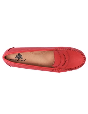 Mocasín Country Lane de piel para mujer
