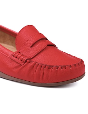 Mocasín Country Lane de piel para mujer