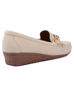 Mocasín Country Lane de piel para mujer