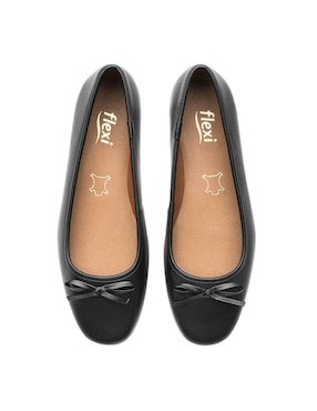 Balerina Flexi de piel para mujer