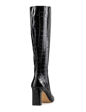 Bota abajo de la rodilla Davenia de piel para mujer