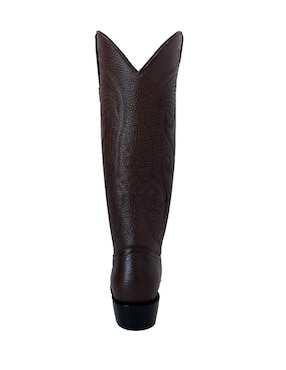 Bota cowboy abajo de la rodilla BDP Botas de Pedro de piel para mujer