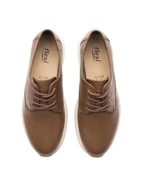 Mocasín Flexi de piel para mujer