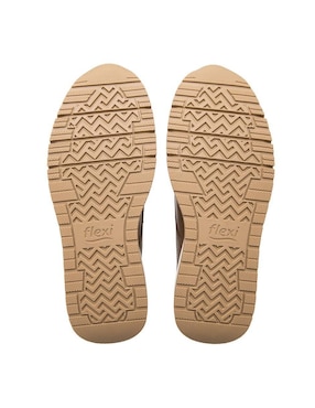 Mocasín Flexi de piel para mujer