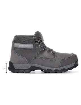 Bota arriba del tobillo Caterpillar de piel para mujer