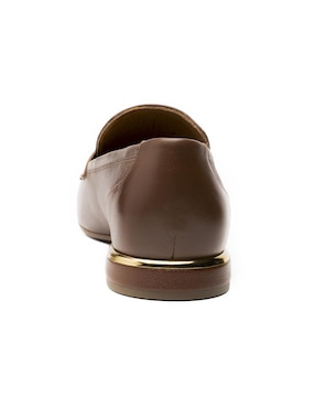 Mocasín Quirelli de piel para mujer