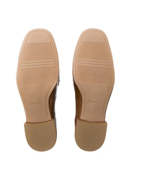 Mocasín Quirelli de piel para mujer