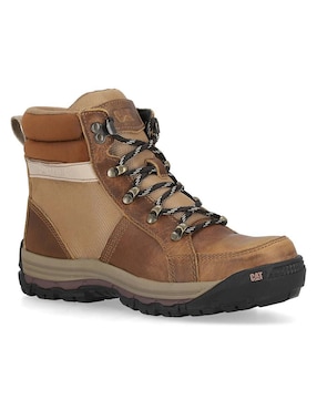 Bota arriba del tobillo Caterpillar de piel para mujer