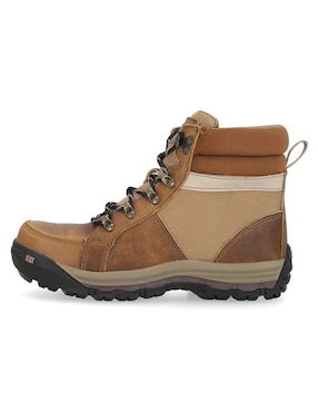 Bota arriba del tobillo Caterpillar de piel para mujer
