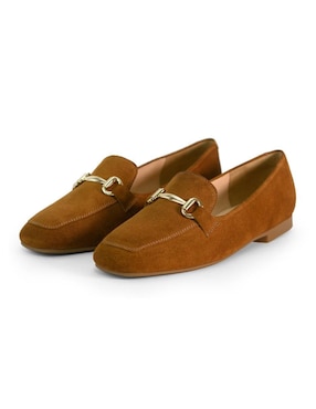 Mocasín Vicenza de gamuza para mujer