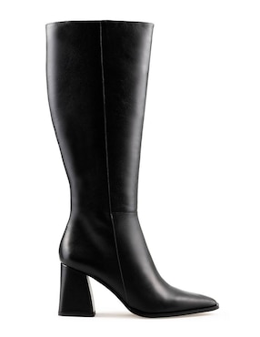 Bota a la rodilla Davenia de piel para mujer