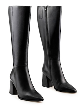 Bota a la rodilla Davenia de piel para mujer