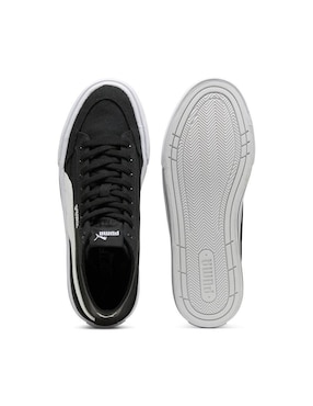 Tenis Puma Court Classic Vul Mid para mujer