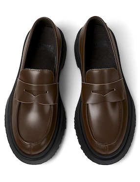 Mocasín Camper Walden de piel para mujer