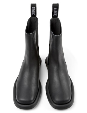 Bota arriba del tobillo Camper Onda de piel para mujer
