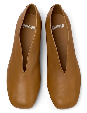 Balerina Camper Casi Myra de piel para mujer