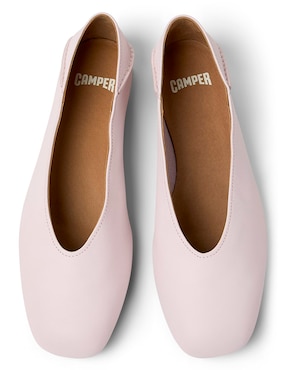 Balerina Camper Casi Myra de piel para mujer