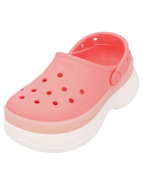 Sandalias Crocs Classic Frosted Stacked Clog para mujer